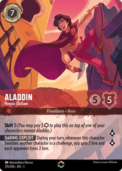 Aladdin - Heroic Outlaw card