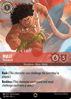 Maui - Hero to All card