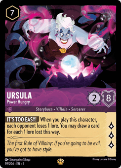 Ursula - Power Hungry card