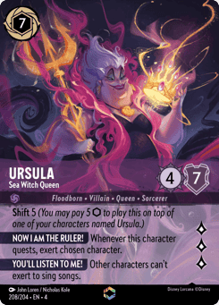 Ursula - Sea Witch Queen card