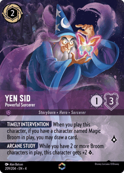 Yen Sid - Powerful Sorcerer card