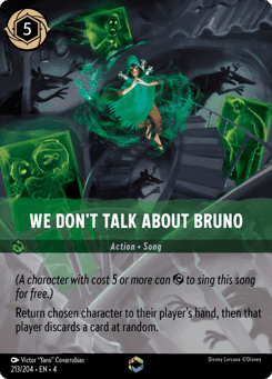We Don't Talk About Bruno card