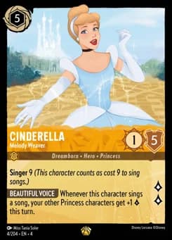 Cinderella - Melody Weaver card