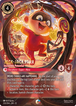 Jack-Jack Parr - Incredible Potential card