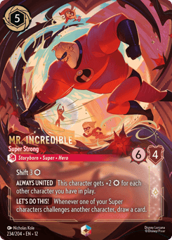Mr. Incredible - Super Strong card