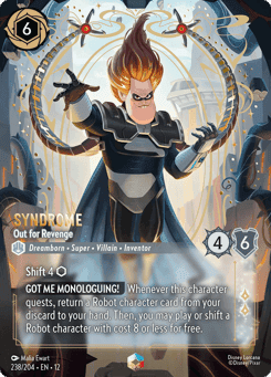 Syndrome - Out for Revenge card
