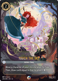 Touch the Sky card