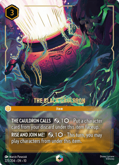 The Black Cauldron card