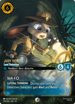 Judy Hopps - Lead Detective card