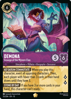 Demona - Scourge of the Wyvern Clan card