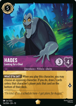 Hades - Looking for a Deal card