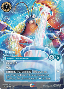 Tamatoa - Seeker of Shine card