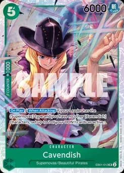 Cavendish card