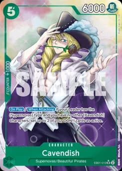 Cavendish card