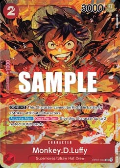 Monkey.D.Luffy card