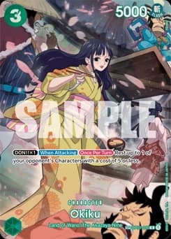 Okiku card