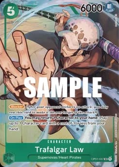 Trafalgar Law card