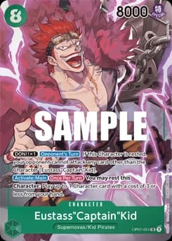 Eustass"Captain"Kid card