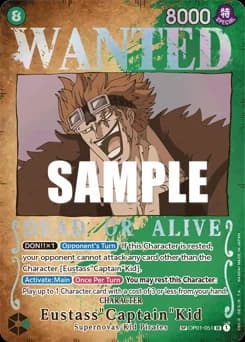 Eustass"Captain"Kid card
