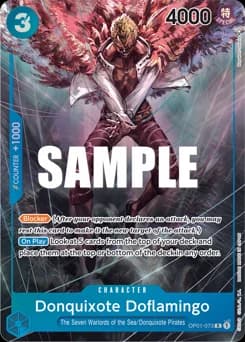 Donquixote Doflamingo card