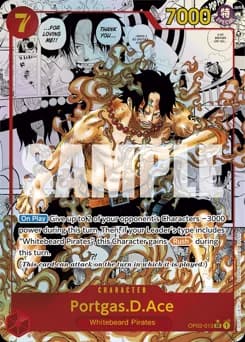 Portgas.D.Ace card
