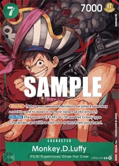 Monkey.D.Luffy card