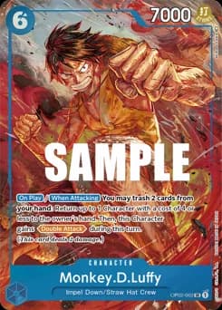 Monkey.D.Luffy card