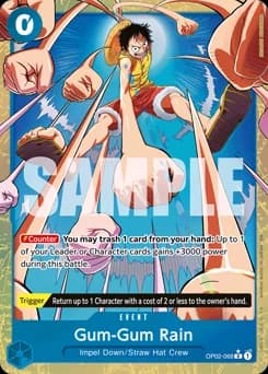Gum-Gum Rain card
