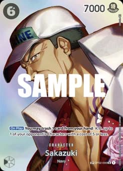Sakazuki card