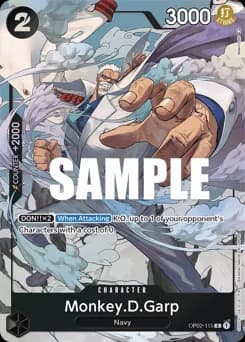 Monkey.D.Garp card