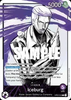 Iceburg card
