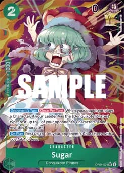 Sugar card