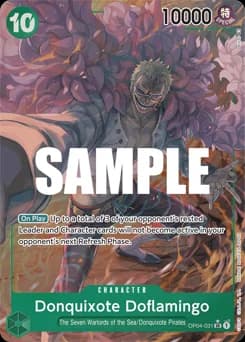 Donquixote Doflamingo card