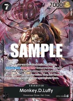 Monkey.D.Luffy card