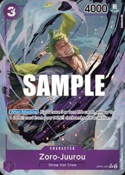 Zoro-Juurou card
