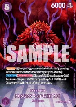 Eustass"Captain"Kid card