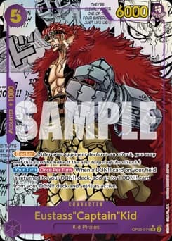 Eustass"Captain"Kid card