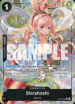 Shirahoshi card