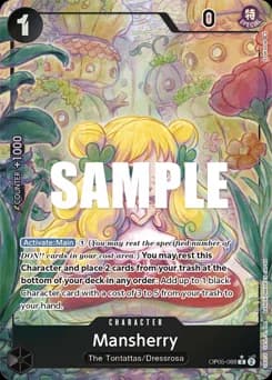 Mansherry card
