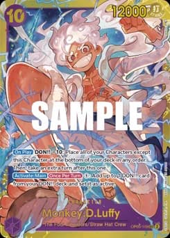 Monkey.D.Luffy card