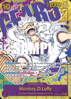 Monkey.D.Luffy card