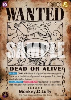 Monkey.D.Luffy card