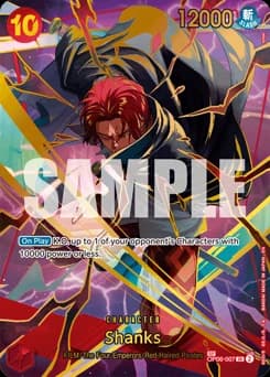 Shanks card