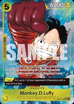 Monkey.D.Luffy card