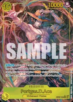 Portgas.D.Ace card