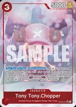 Tony Tony.Chopper card