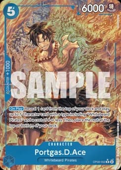 Portgas.D.Ace card