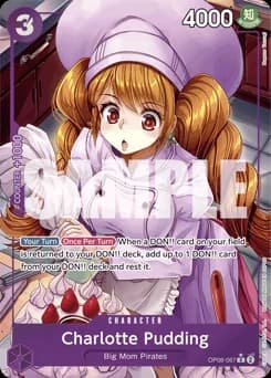 Charlotte Pudding card