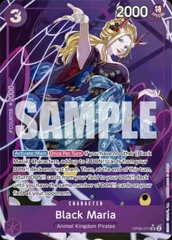 Black Maria card