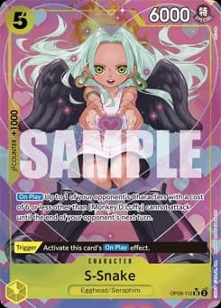 S-Snake card